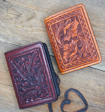 Load image into Gallery viewer, Hand tooled Mini Composition Notebook Covers