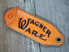 Load image into Gallery viewer, Hand Carved Leather Cast Iron Handle Covers