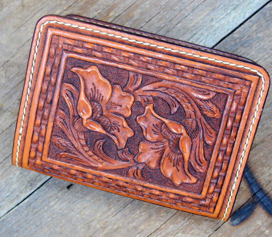 Hand tooled Mini Composition Notebook Covers